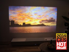 Eyes-on with Sony’s amazing 4K Ultra Short Throw Projector