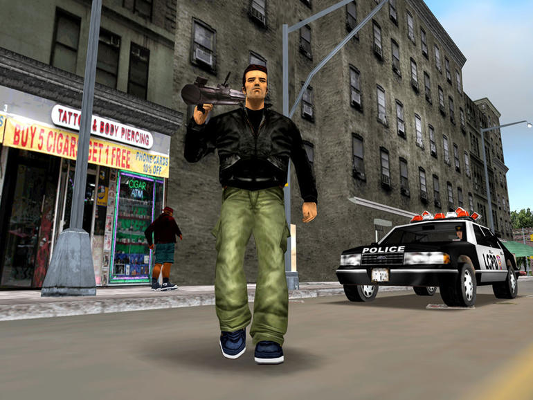 GRAND THEFT AUTO III (PS2, 2001)