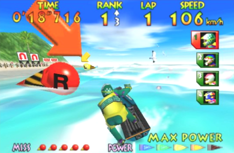 15) WAVE RACE 64 (1996)