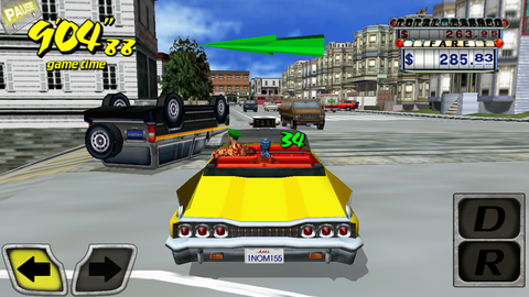 9) CRAZY TAXI (1999)