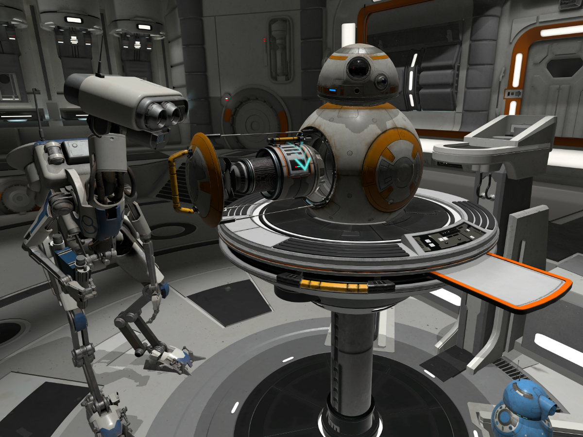 Best Samsung Gear VR games, apps and experiences: Star Wars: Droid Repair Bay