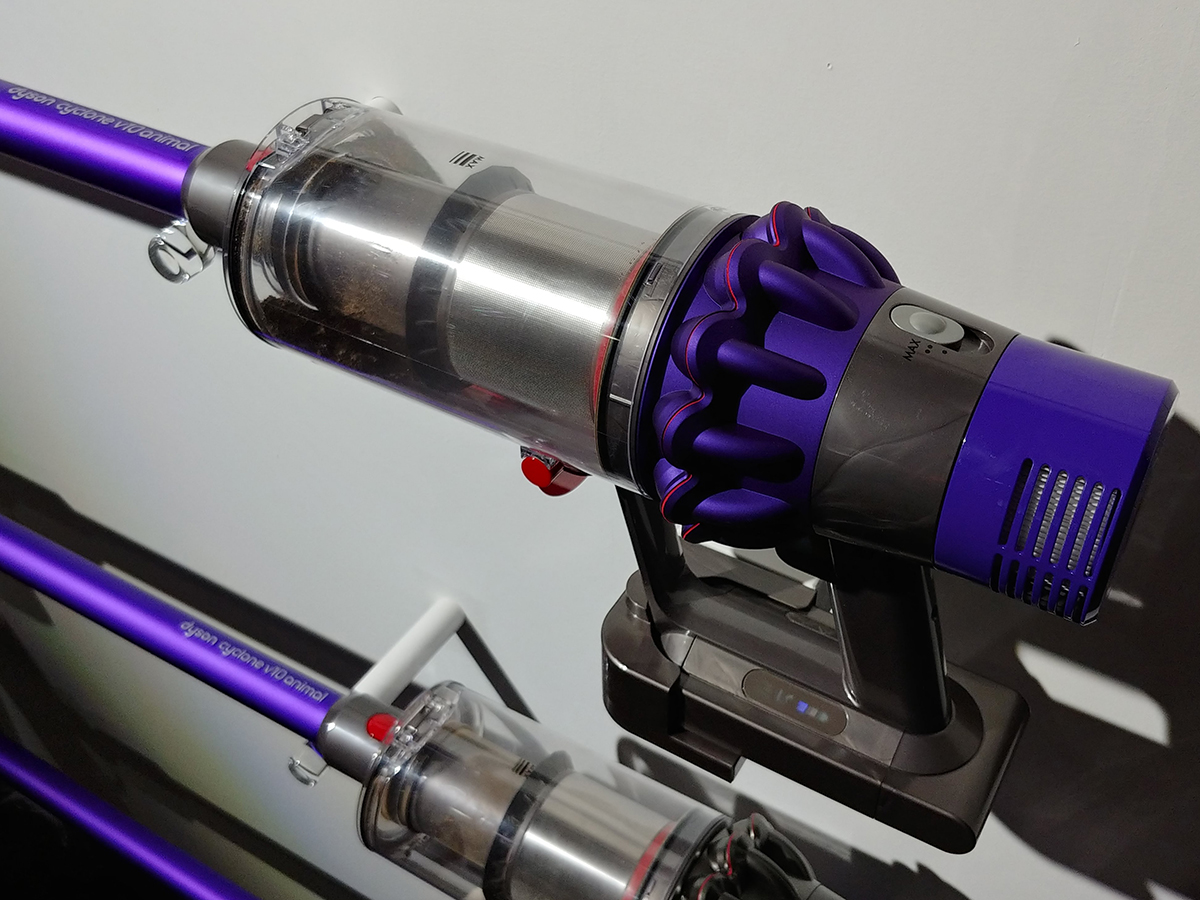 Dyson Cyclone V10: Sensors