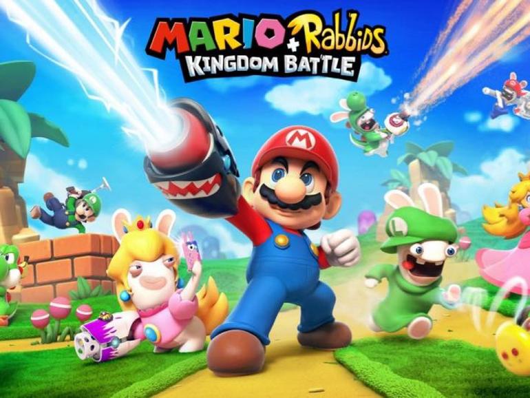 7) Mario + Rabbids Kingdom Battle