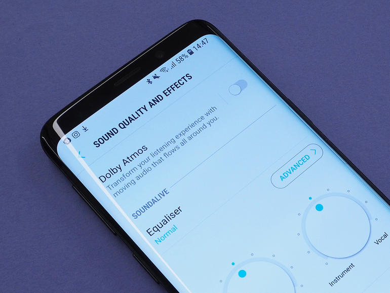 Samsung Galaxy S9 sound: sweet listening