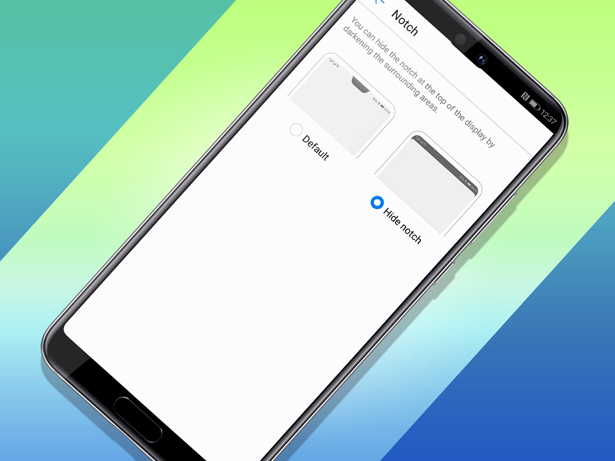 Huawei P20 and P20 Pro tips: Notch