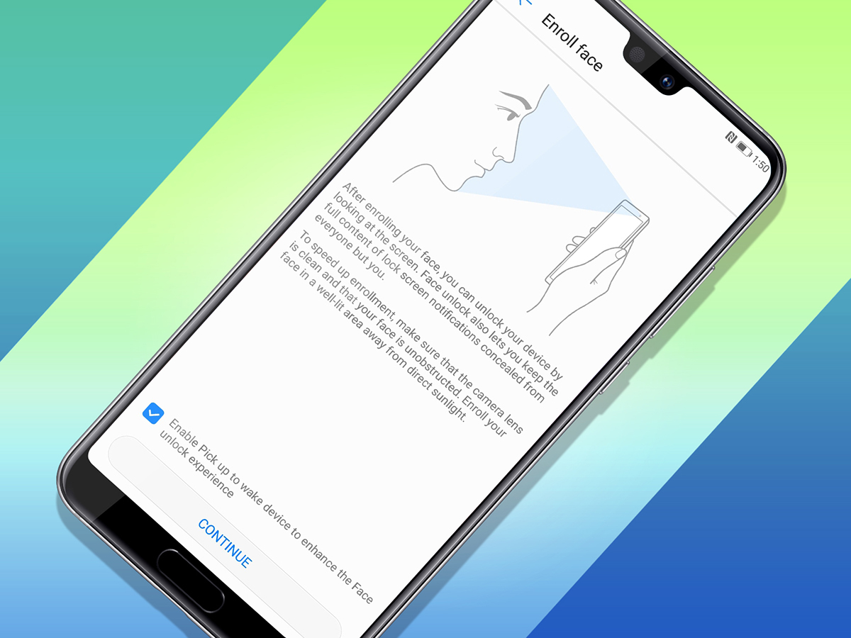 Huawei P20 and P20 Pro tips: Face Unlock