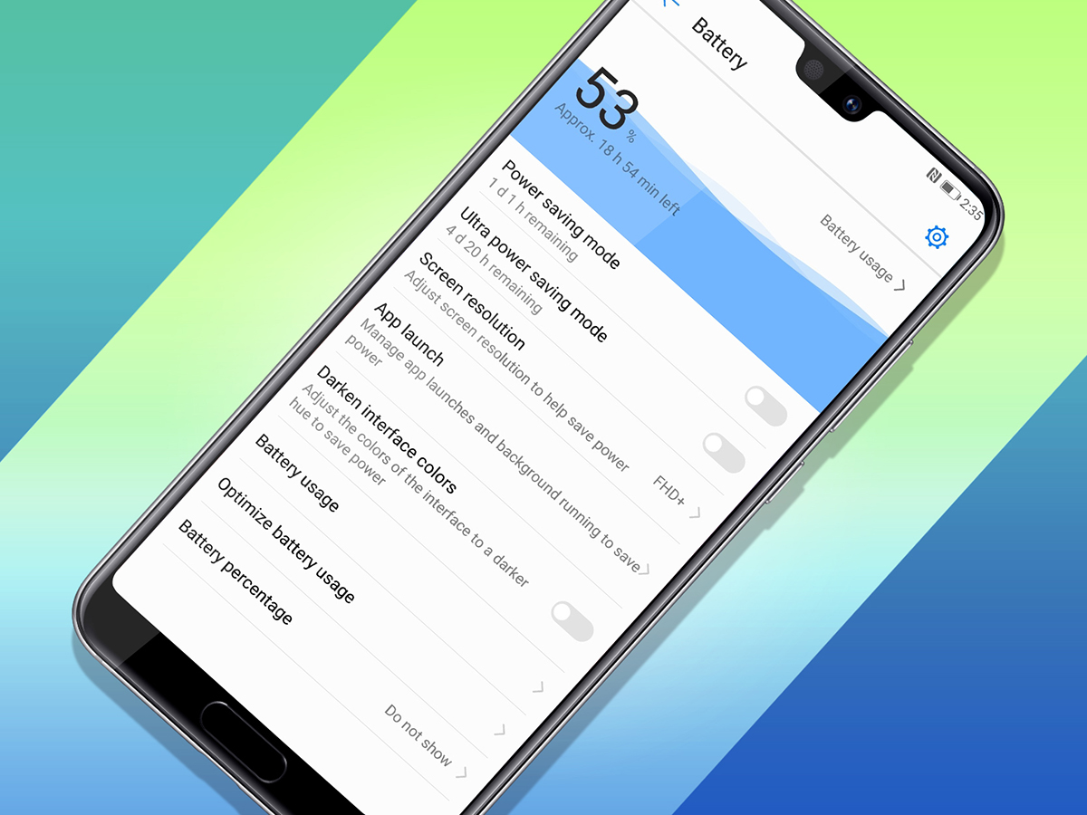Huawei P20 and P20 Pro tips: Battery