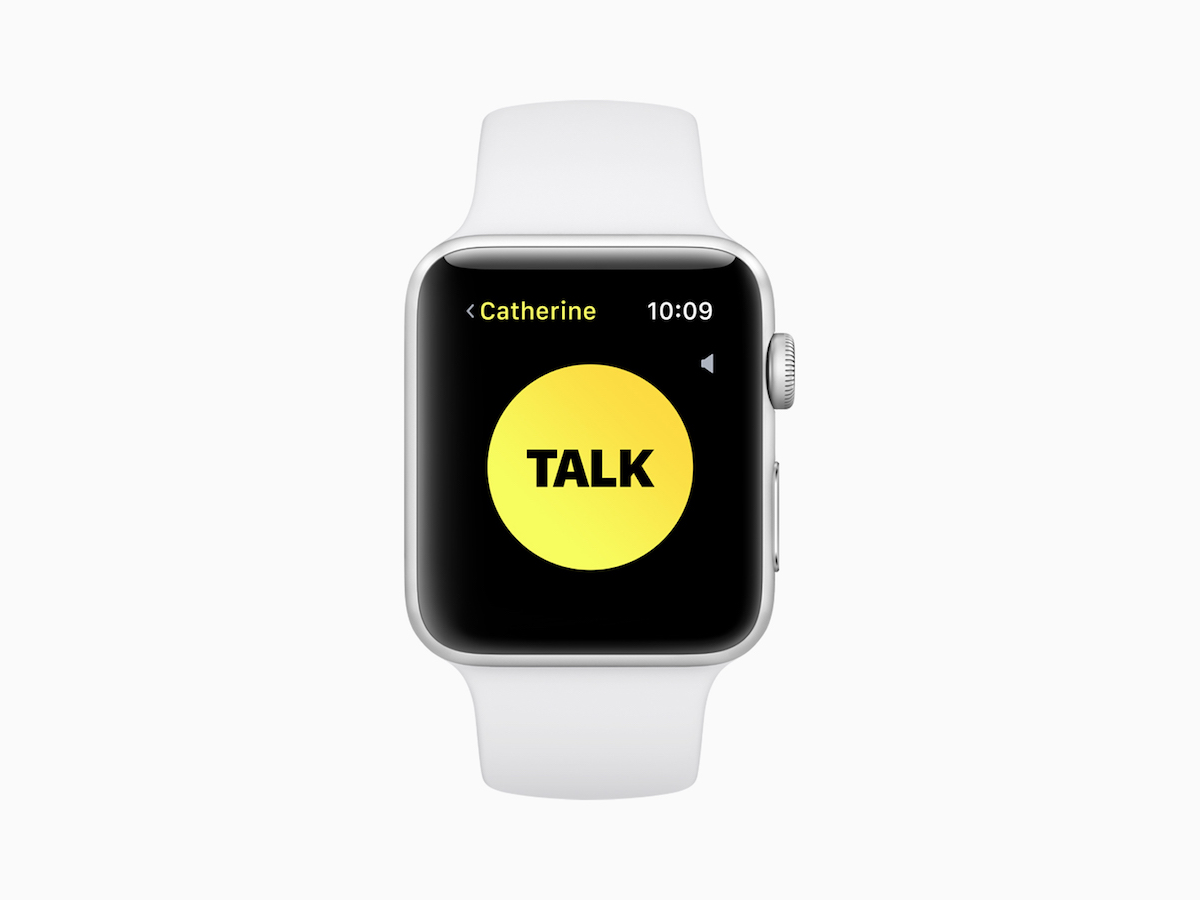 WatchOS 5 features: Walkie Talkie