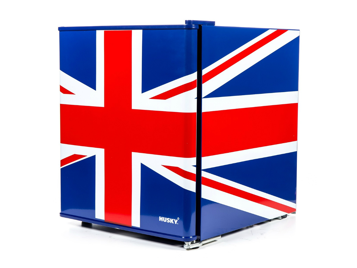 9 of the best mini fridges: Husky Union Flag