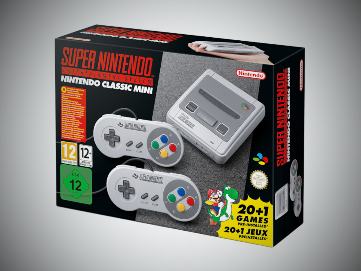 Father's Day Gift Guide under £100: SNES Classic Mini