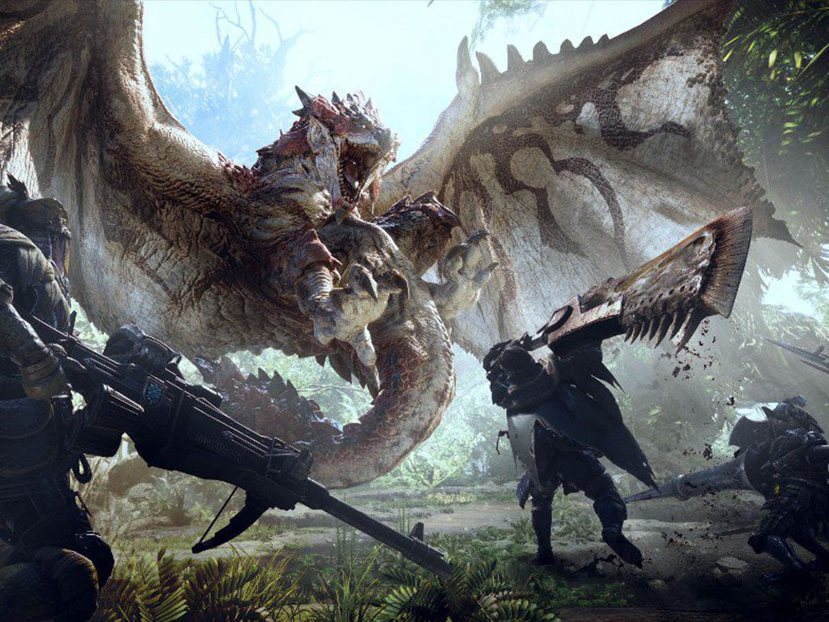 2) MONSTER HUNTER: WORLD