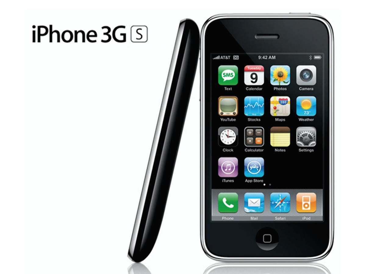 18) IPHONE 3GS (2009)