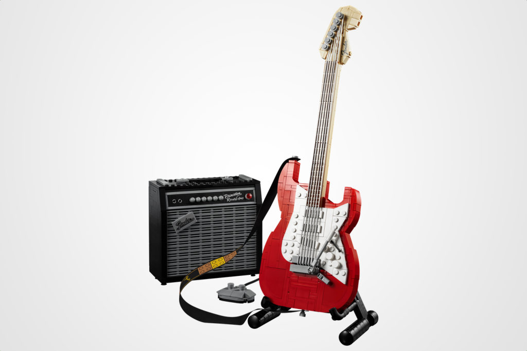 Stuff-Christmas-Gift-Guide-2021-Music-Lego-Ideas-Fender-Stratocaster