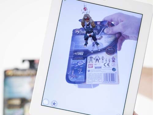 Aurasma and Bandai give toy packaging an augmented reality check