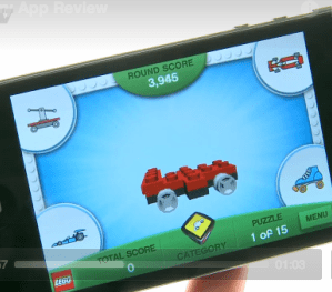 Lego Creationary app video review