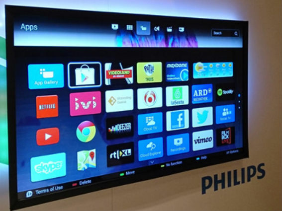 Google Android invades Philips’ new TVs