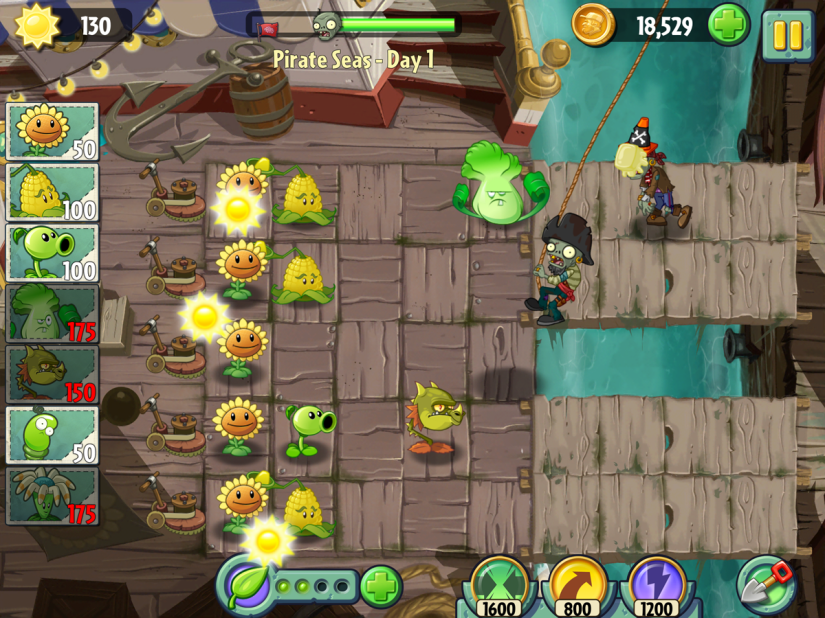 Plants vs. Zombies 2 review