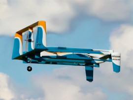 Amazon shows off its latest delivery drone with help from Jeremy Clarkson