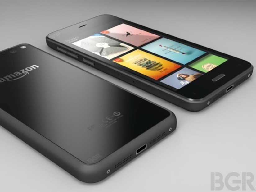 Amazon’s smartphone revealed in purported leaked render