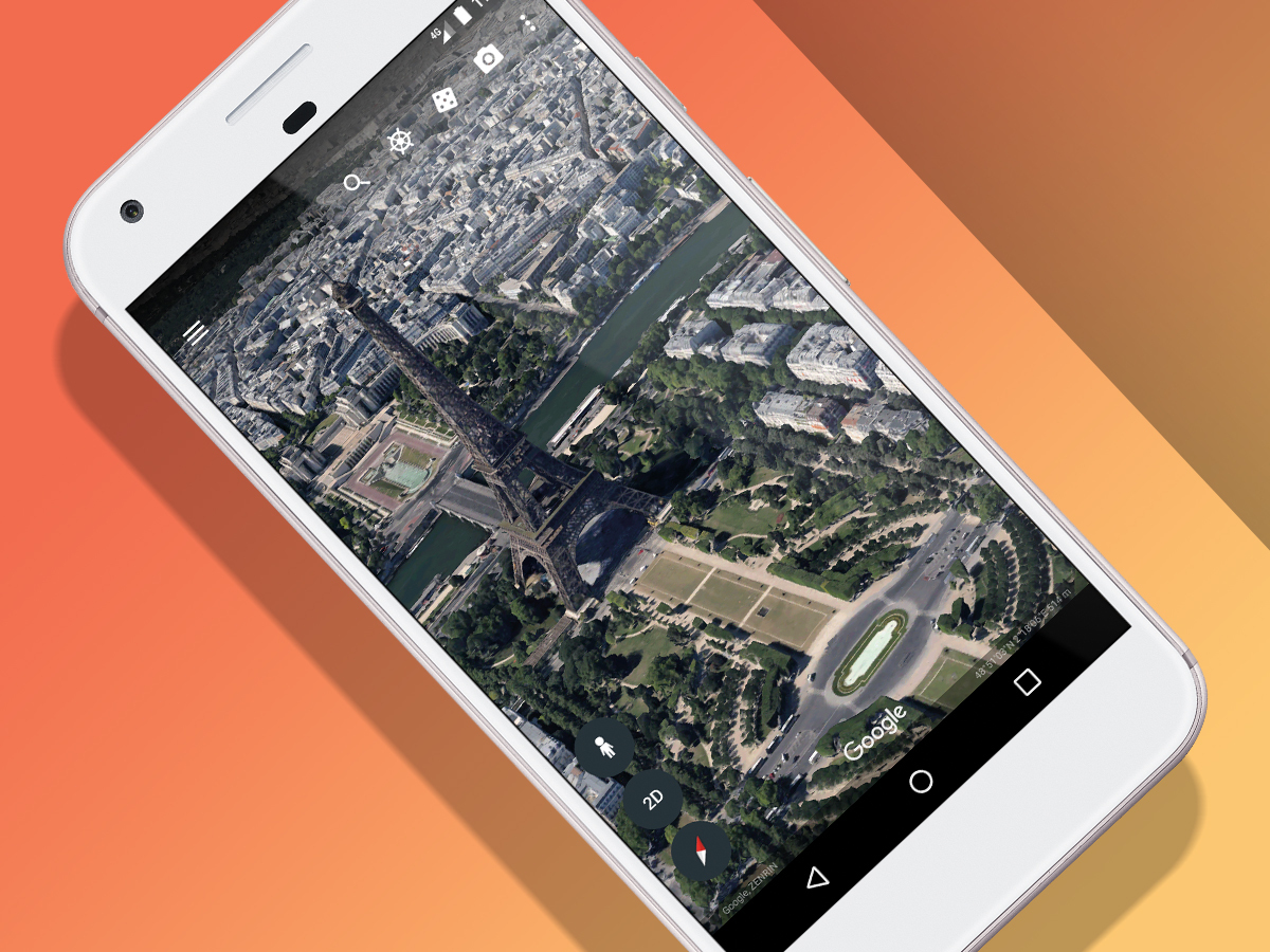 Free Android app Google Earth