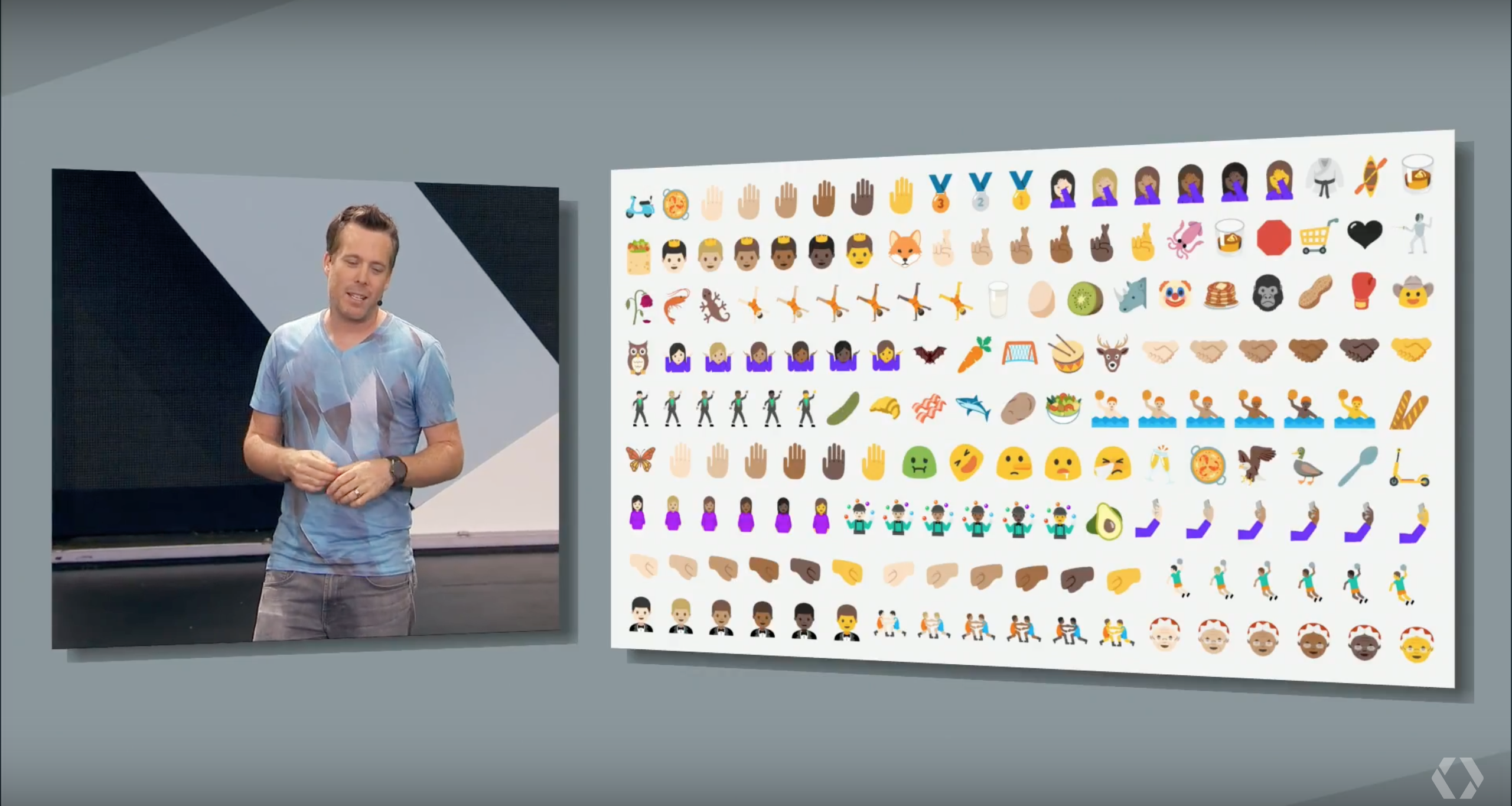 7. It has updated emoji