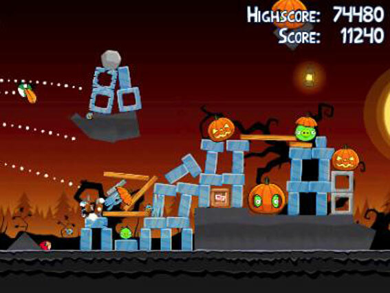 Angry birds halloween