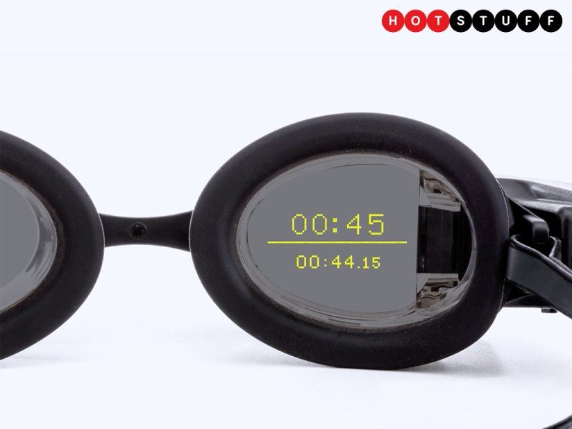 Form’s AR swimming goggles will display live metrics while you splash about