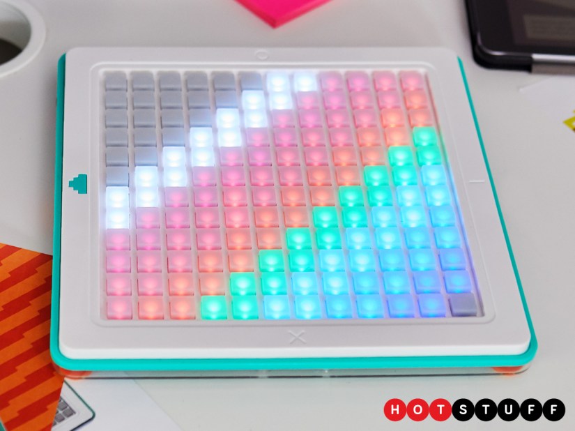 Arcade Coder is a board of chunky LEDs for kids that’s part programmable console, part digital canvas