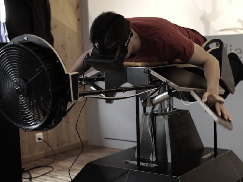 Oculus Rift and Birdly let you soar like an eagle