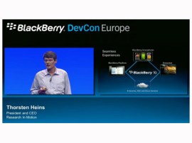 RIM hints at BlackBerry 10 features at DevCon