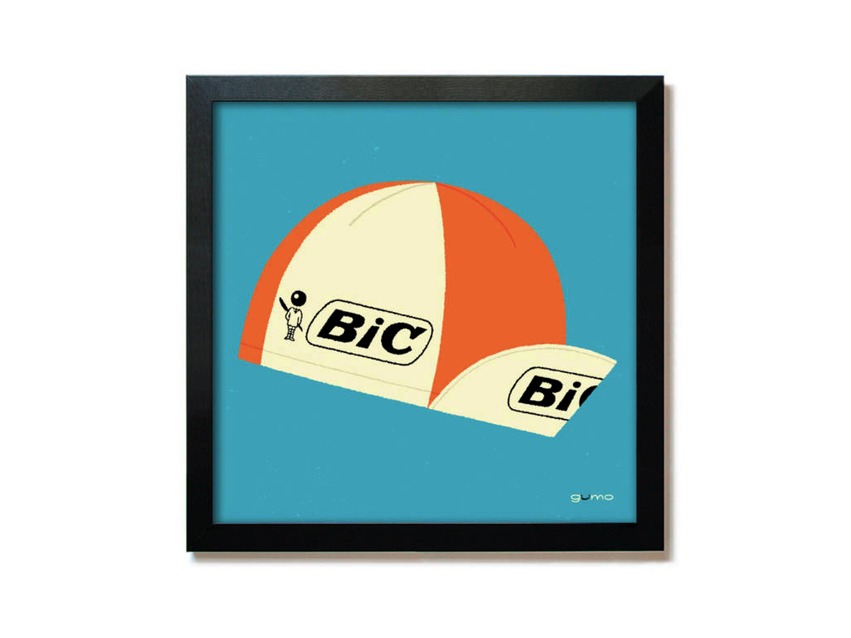 Tour De France Bic Cycling Cap Print (£15)