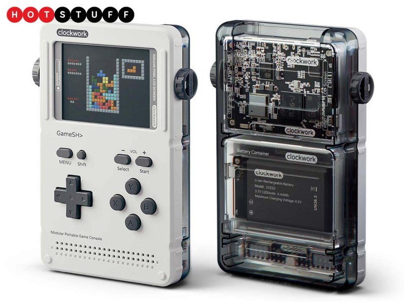 Clockwork’s modular GameShell is DIY retro gaming for beginners