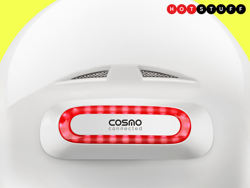 This helmet brake light will call an ambulance if you crash