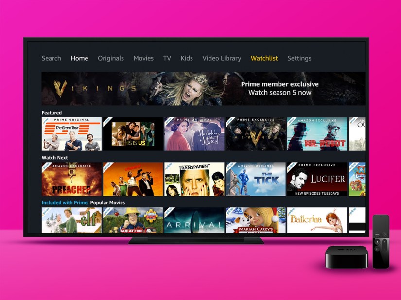 Drop everything and download: Amazon Prime Video for Apple TV