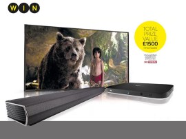 Win 12 months of Sky Q with ultra HD plus an LG Soundbar