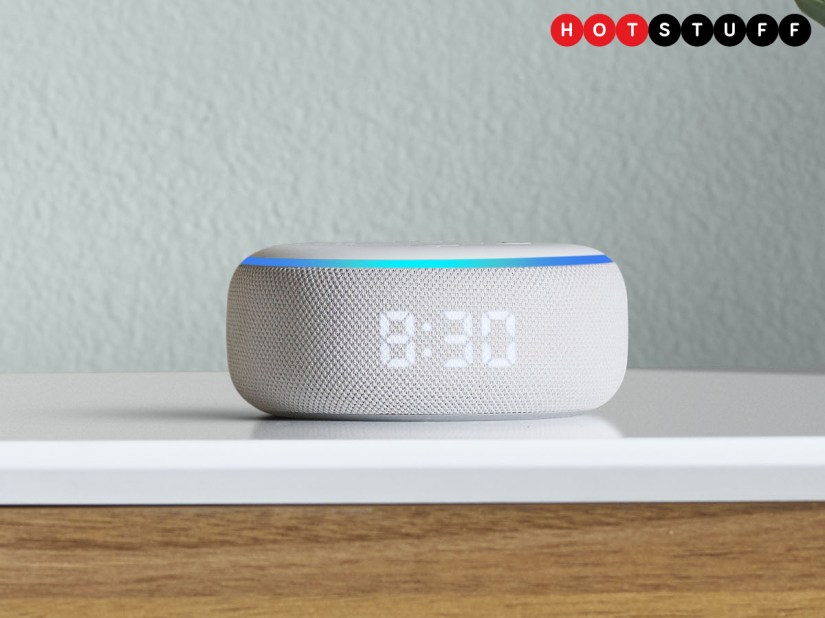 Amazon’s best-selling Echo Dot now comes with a clock