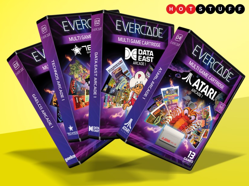 Evercade offers double-decker retro-gaming with arcade classics packed into old-school cartridges