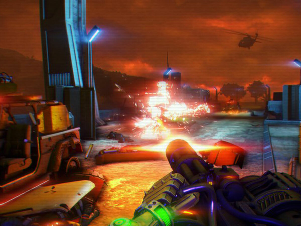 Far Cry 3: Blood Dragon – gameplay