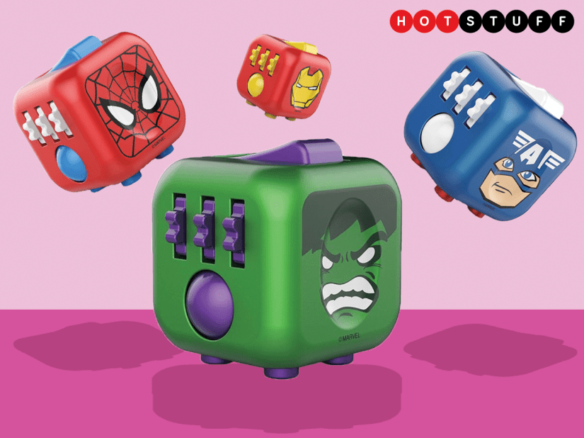 These Marvel-themed fidget cubes are instant desk improvers