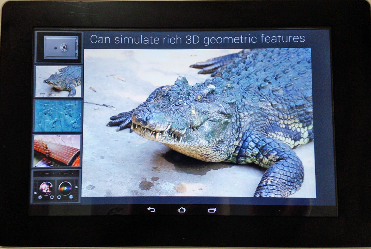 Fujitsu ultrasonic tablet