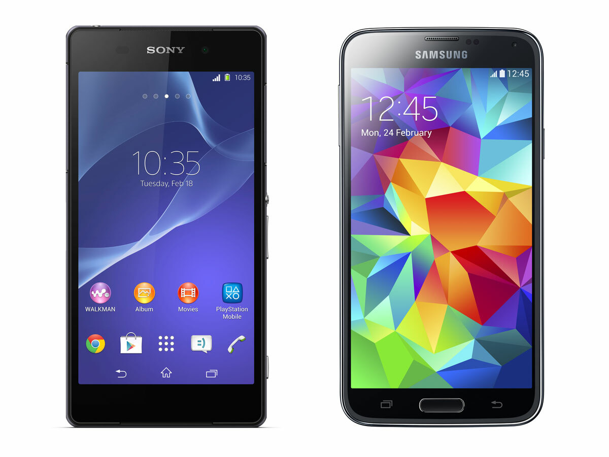 Samsung Galaxy S5 vs Sony Xperia Z2