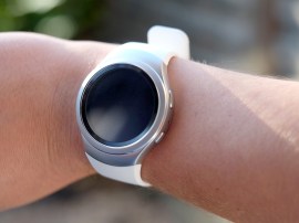 Samsung’s futuristic smartwatch concept projects an interface onto your body