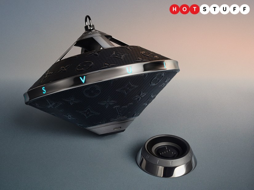 Louis Vuitton’s Horizon Light Up is a tiny luxury UFO that’s part speaker, part work of art