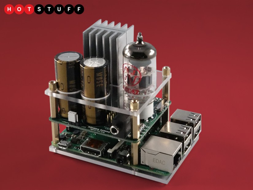 Get your Raspberry Pi rocking with this tiny tube amp