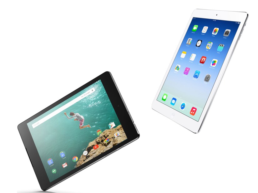 Google Nexus 9 vs Apple iPad Air 2