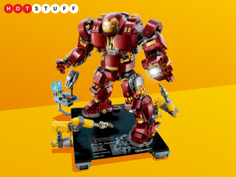 Lego and the year’s biggest movie combine for The Hulkbuster: Ultron Edition set