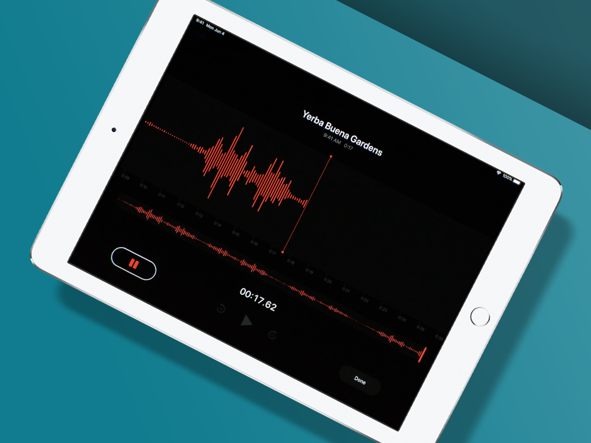 6. Voice memos is heading to iPad