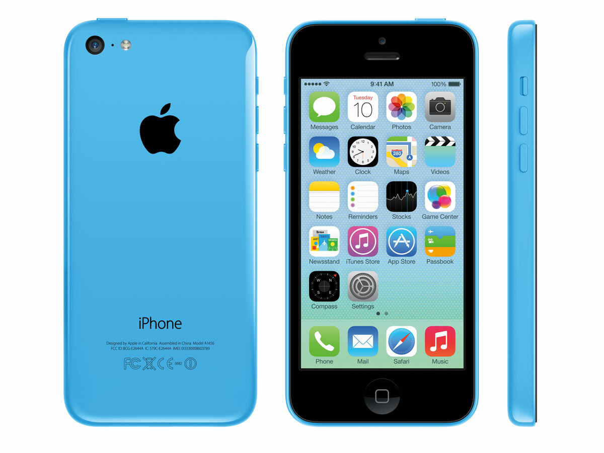 iPhone 5C blue