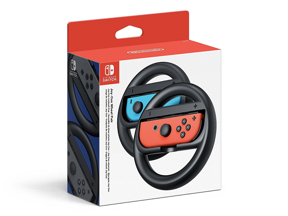 Best switch accessories: JoyCon Wheel (£14)