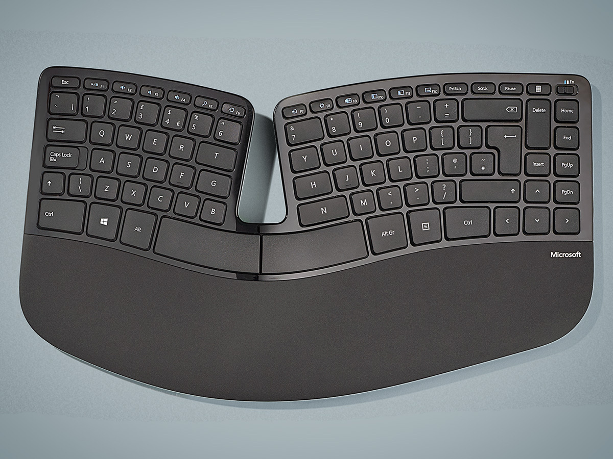 4. Microsoft Sculpt Ergonomic Keyboard (£50)